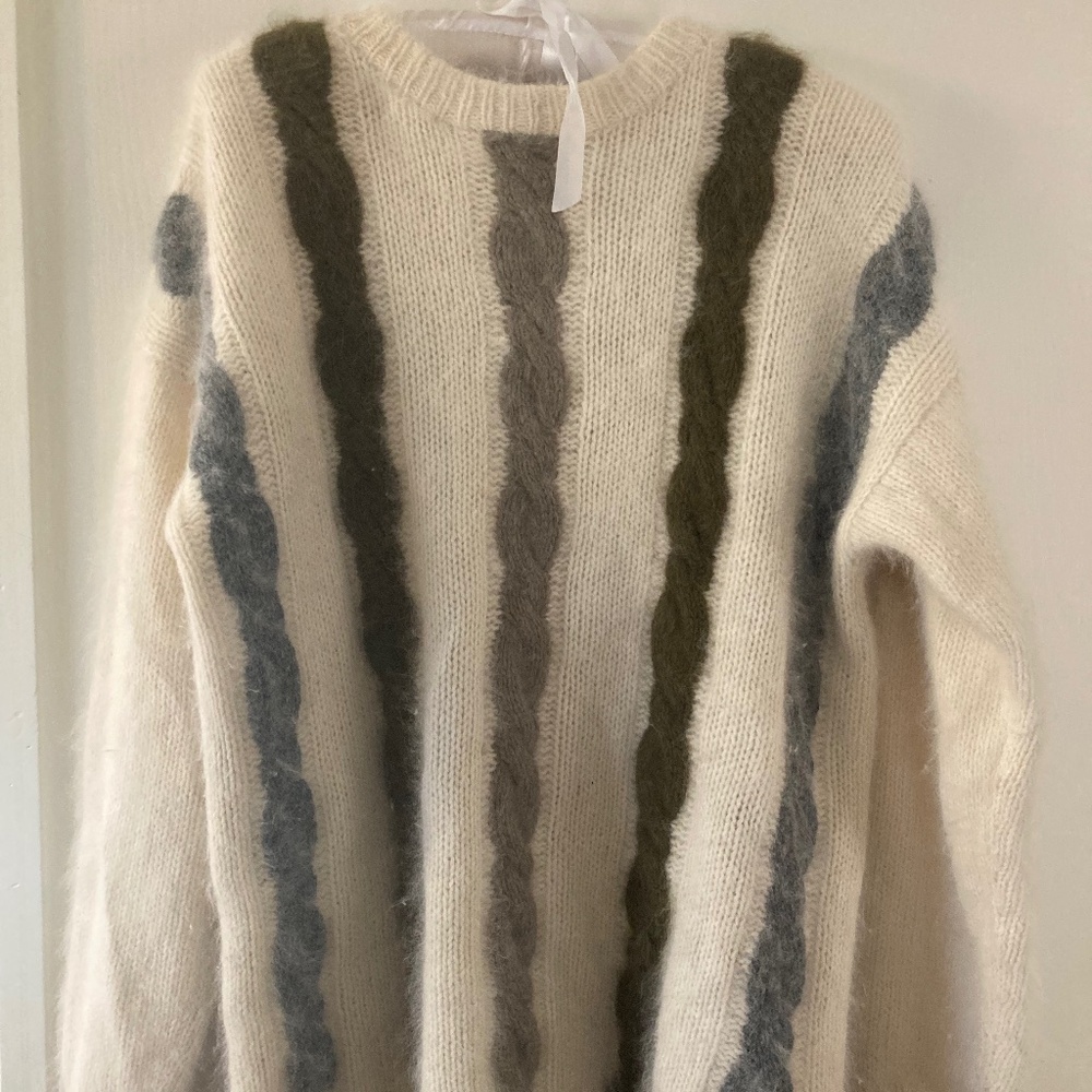 Vintage Rafaella Angora Lambs Wool Sweater